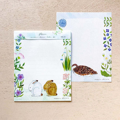 Letter Writing Set Series designed by Asano Midori - Fleur