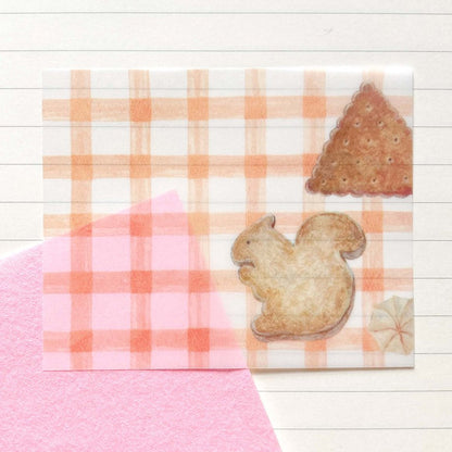 Tracing Paper Sticky Note Series designed by Asano Midori - Cookies