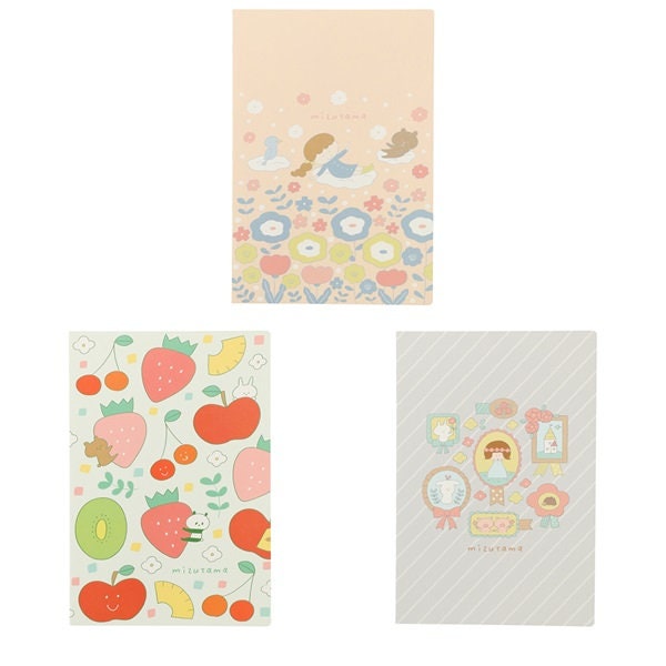 Mizutama B6 Notebook Set A