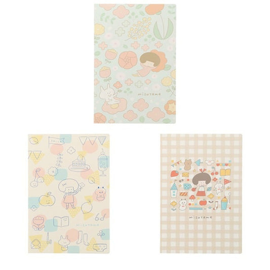 Mizutama B6 Notebook Set B