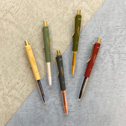 Greeful VINTAGE Gold Clip 0.7mm Ballpoint Pen