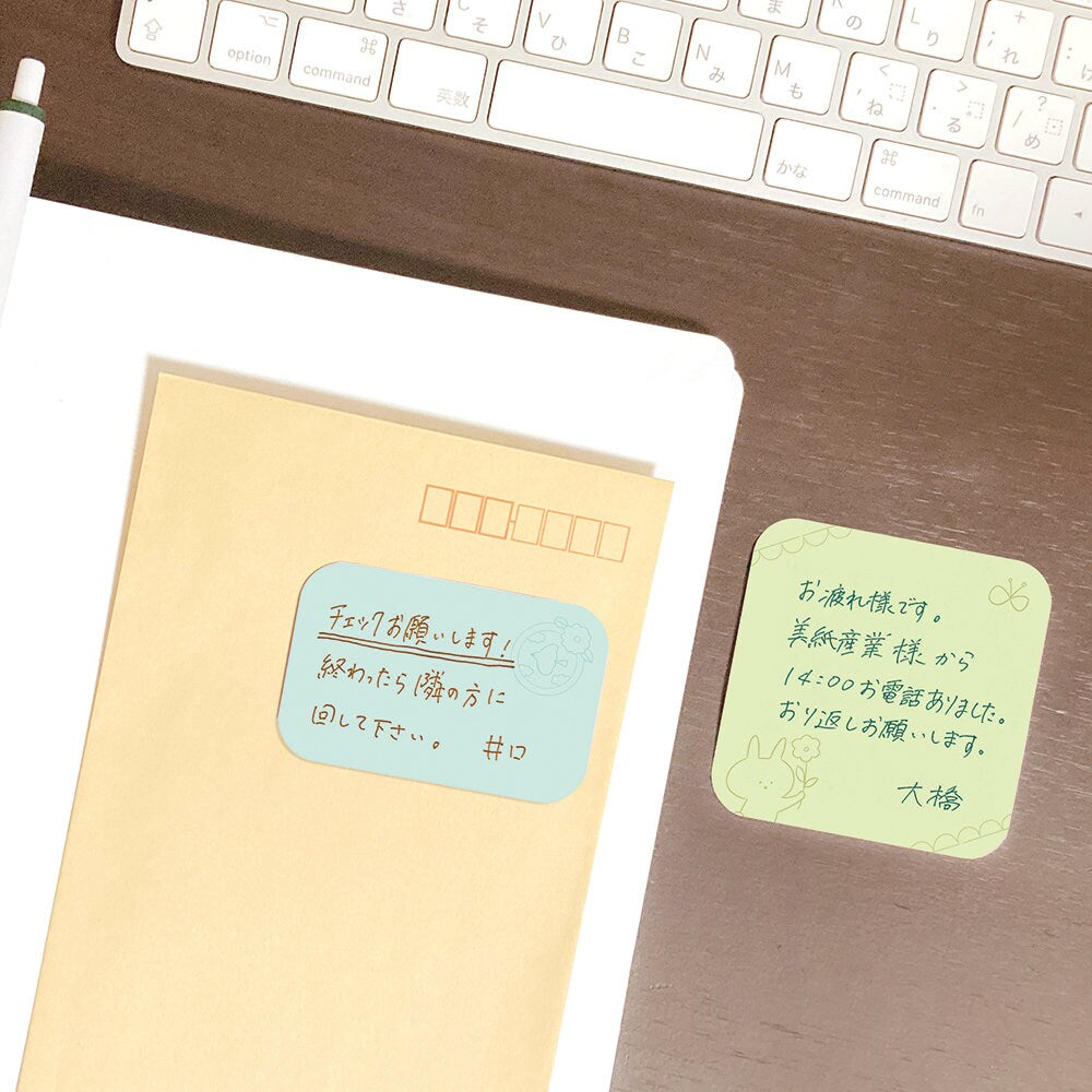 Mizutama Limited Sticky note Breeze and Flower Petit