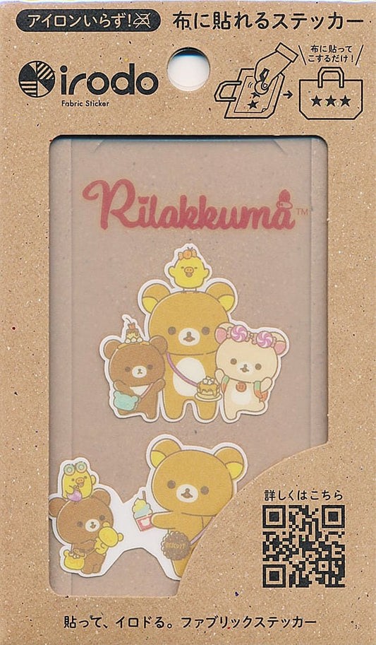 Non-iron Fabric Transfer Stickers - Rilakkuma Wonderland