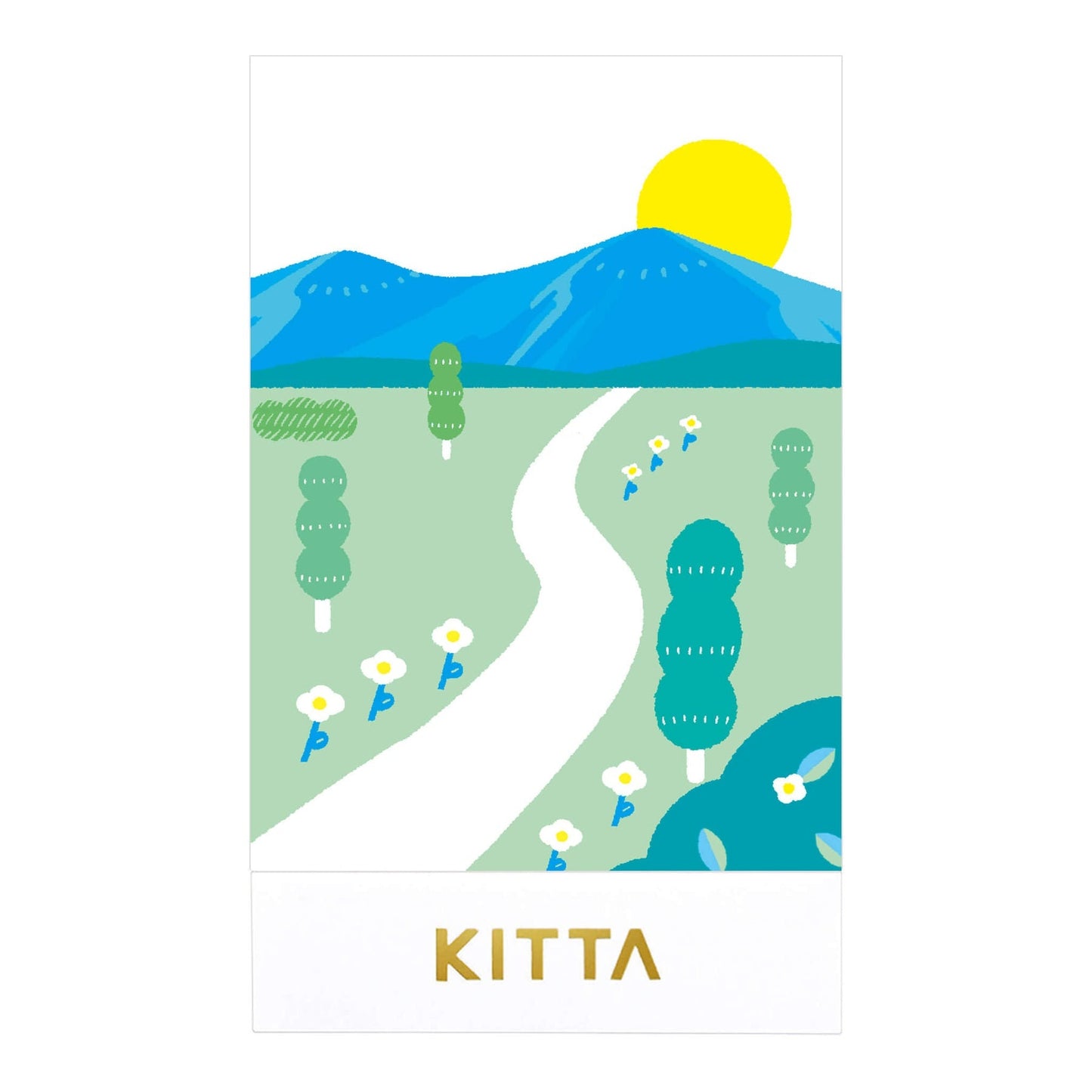 Hitotoki KITTA Clear Series PET Portable Sticker - Bright