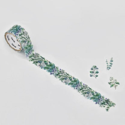 Washi Sticker Roll Series - Green Bouquet