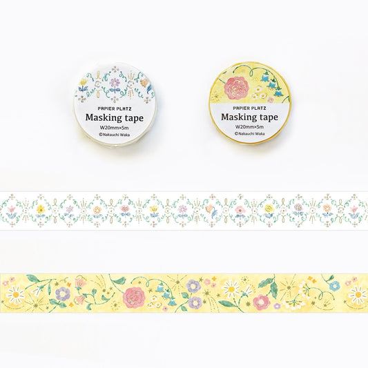 Gold Foil Washi Tape Series designed by Nakauchi waka