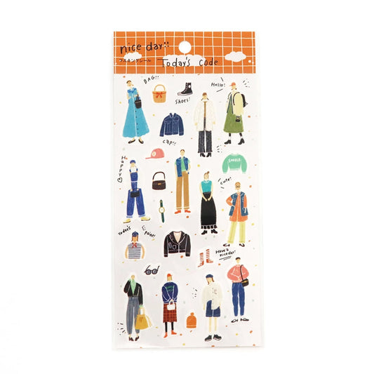 Saien Nice Day Washi Sticker Series - Today's Code