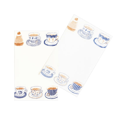 Walking Series Japanese Washi Letter Writing Set - Tea Time