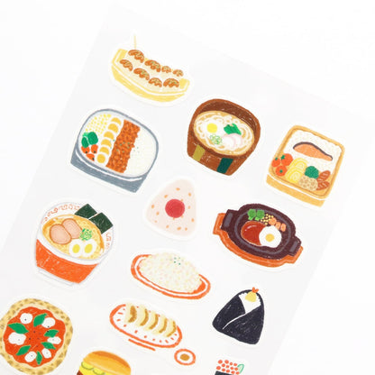 Saien Nice Day Washi Sticker Series - Lunch Time