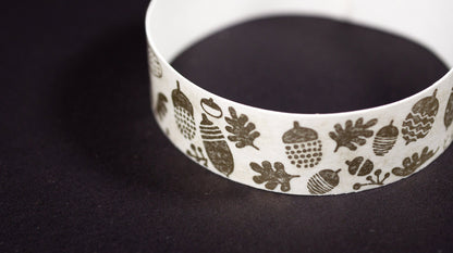 Kenji Miyazawa Series Gold Silhouette Lace Washi Tape - The Acorns & Wildcat