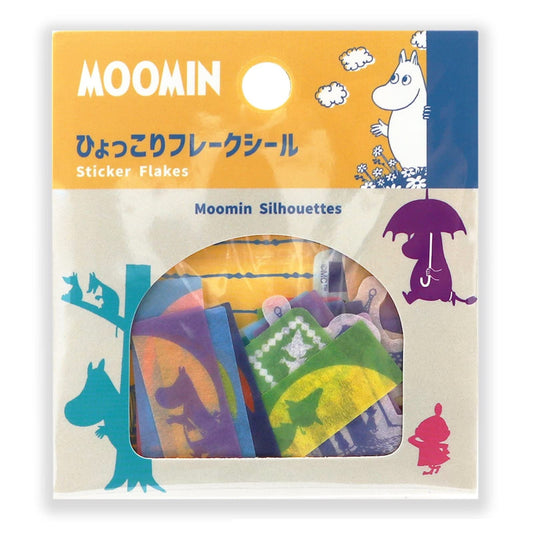 Moomin Limited Flake Sticker Bag  - Moomin Silhouettes