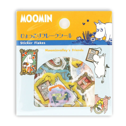 Moomin Limited Flake Sticker Bag  - Moominvalley's Friends