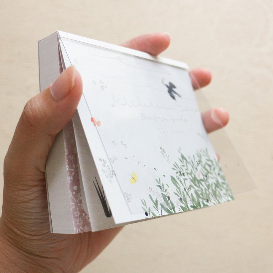 Memo Pad Series designed by Omori Yuko - Michikusa Bana