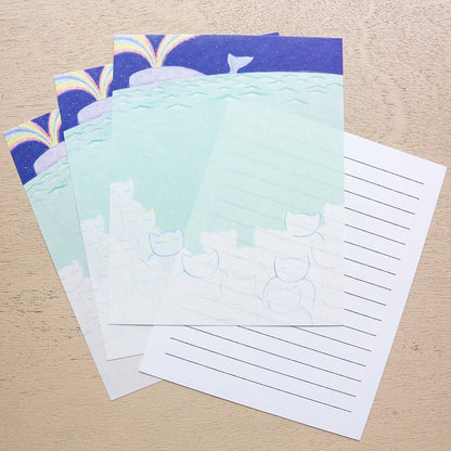 Letter Writing Set Series designed by Hirosebeni - The Sound of Waves