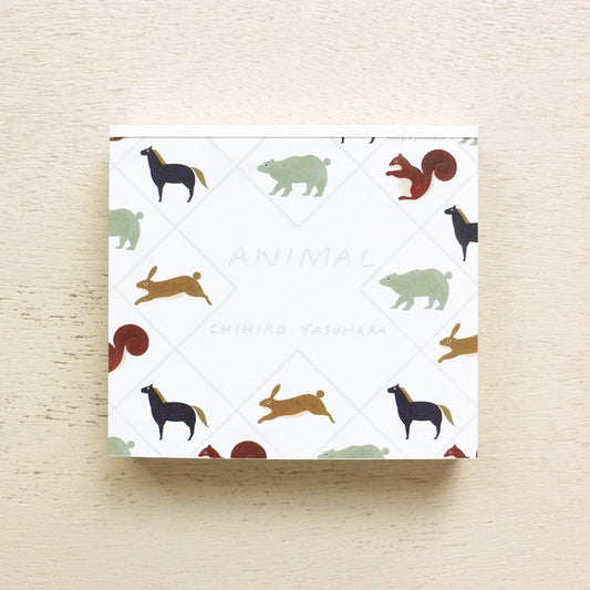 Memo Pad Series designed by Chihiro Yasuhara - Animal