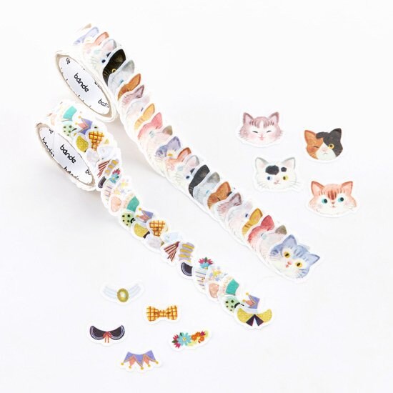 Washi Sticker Roll Series - Cat