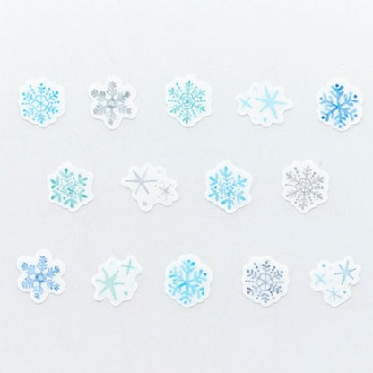 Washi Sticker Roll Series - Sparkling Snow