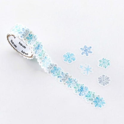 Washi Sticker Roll Series - Sparkling Snow