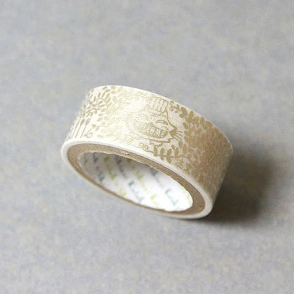 Kenji Miyazawa Series Gold Silhouette Lace Washi Tape  - The Restaurant of Many Orders