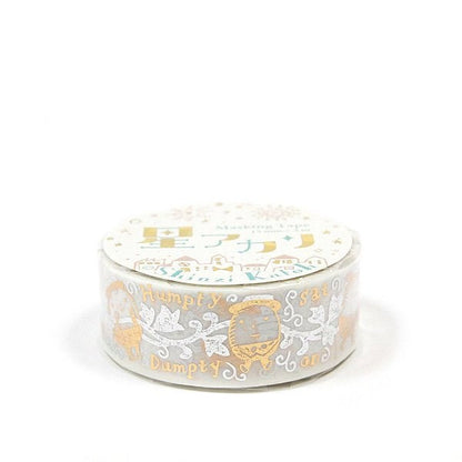 Starlight Series Gold and SSilver iver Foil Washi Tape - Humpty dumpty