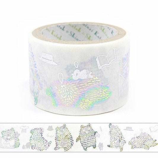 Starlight Series Silver & Rainbow Foil Washi Tape - Que Sera Sera