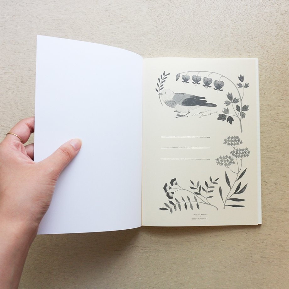 A5 Notebook Series designed by Asano Midori - Kotori and Nonohana