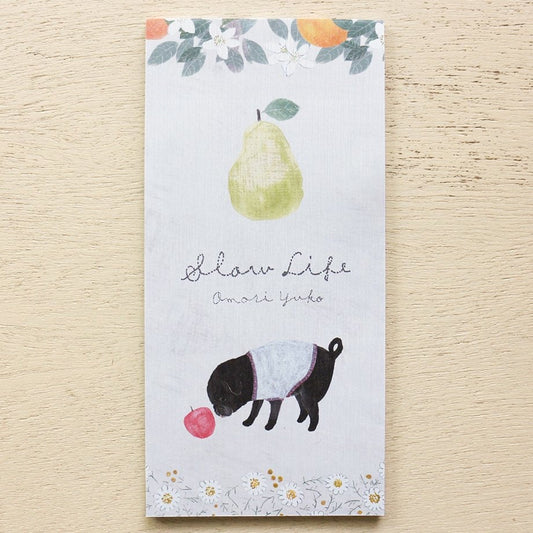 Mini Note Pad Series designed by Omori Momoko - Slow Life