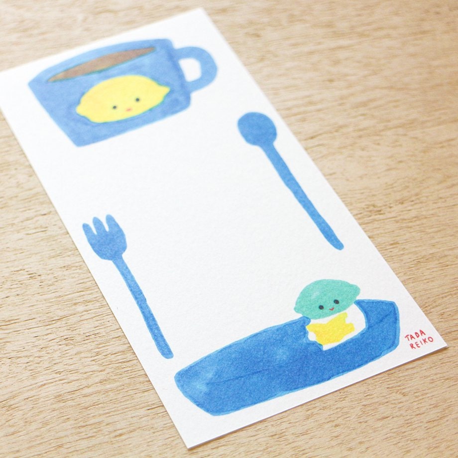 Mini Note Pad Series designed by Reiko Tada - LEMON & LIME'S Everyday