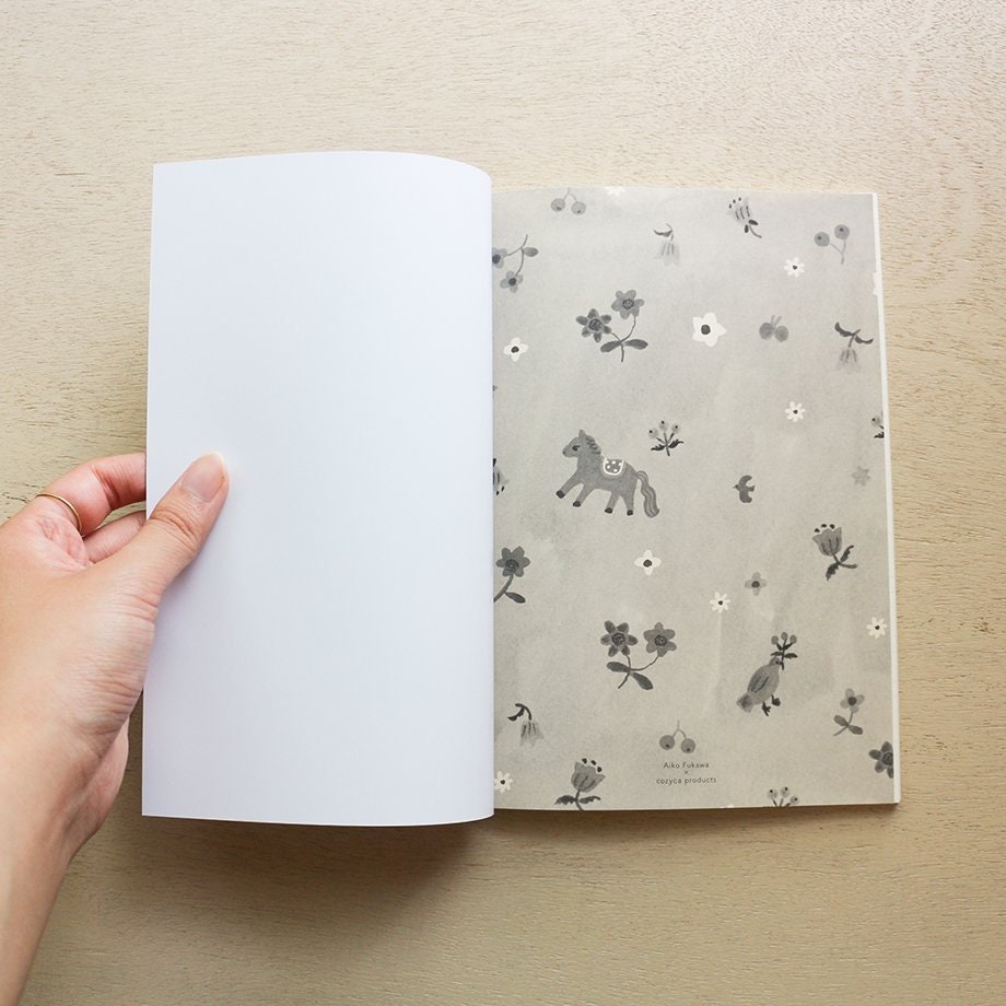 A5 Notebook Series designed by Aiko Fukawa - Flowers for you