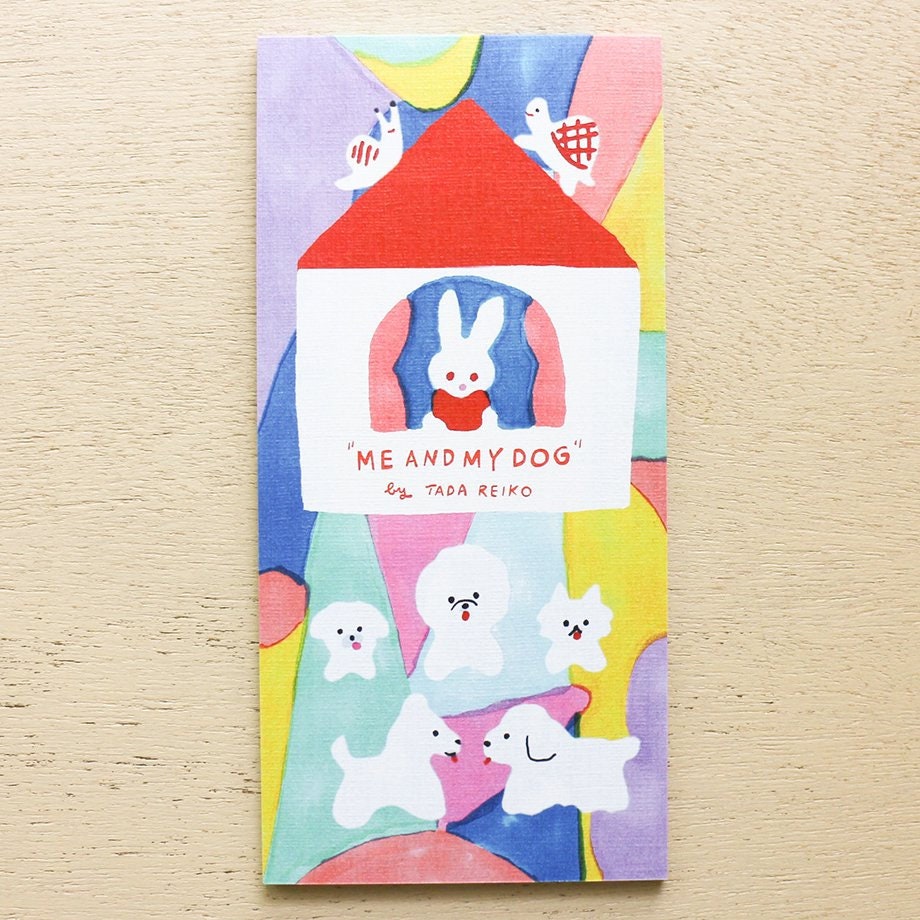 Mini Note Pad Series designed by Reiko Tada - Me and my dog