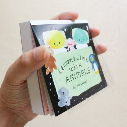 Memo Pad Series designed by Reiko Tada Lemon & Lime with Animals