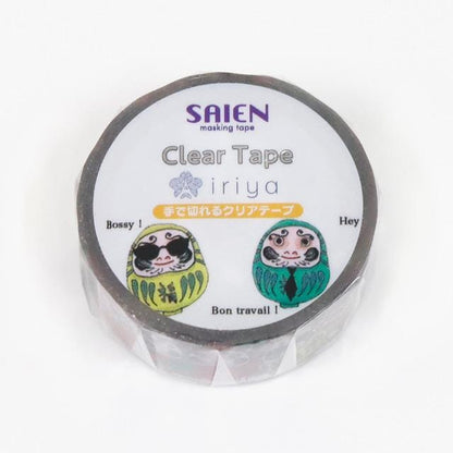 Saien x IRIYA Ariane GERARD Paris Collection Clear Tape  - Bonne chance!