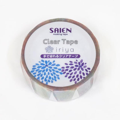 Saien x IRIYA Ariane GERARD Paris Collection Clear Tape  - Feu