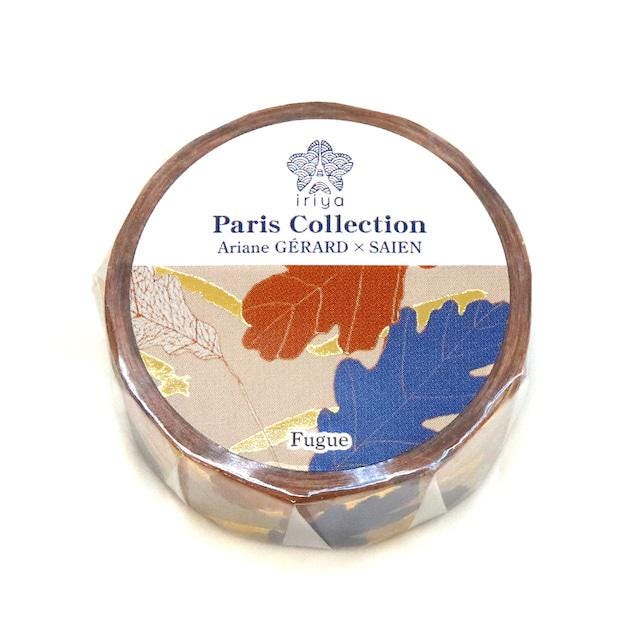 Saien x IRIYA Ariane GERARD Paris Collection Gold Foil Washi Tape  - Fugue