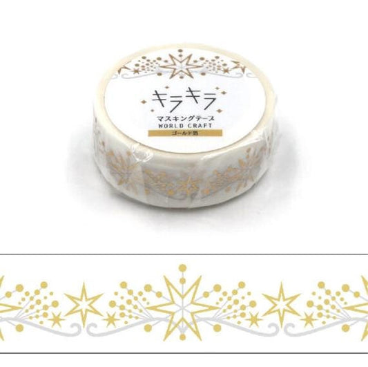 KiraKira Sparkling Foiled Collection Series Vol.8 Washi Tape  - Tiara