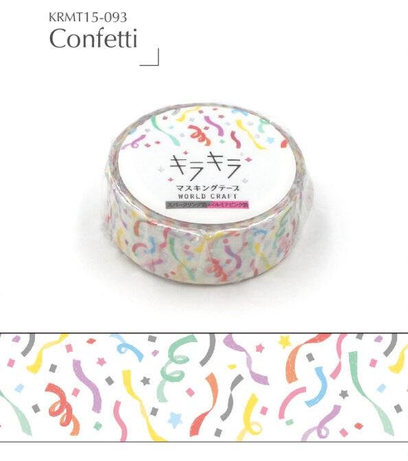 KiraKira Fancy Foiled Collection Series Vol.8 Washi Tape  - Confetti