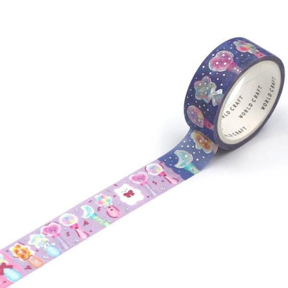 KiraKira Fancy Foiled Collection Series Vol.8 Washi Tape  - Luminous time