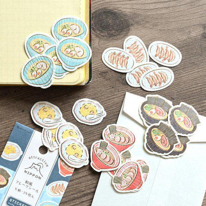 Gold Foil Sticker - Ramen Shop