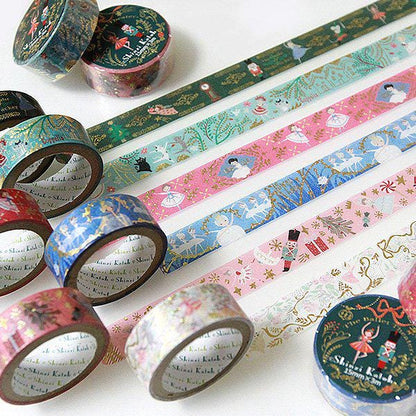 Ballet Theater Series Gold Foil Washi Tape - Coppelia