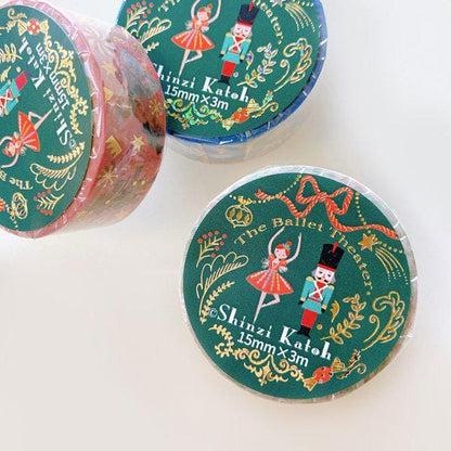 Ballet Theater Series Gold Foil Washi Tape - The Nutcracker 2