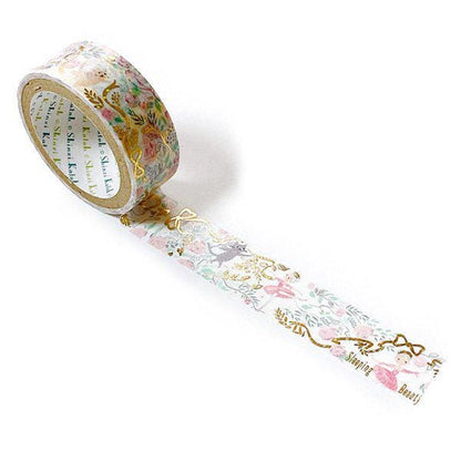 Ballet Theater Series Gold Foil Washi Tape - Sleeping Beauty