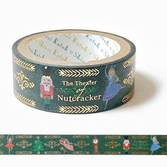 Ballet Theater Series Gold Foil Washi Tape - The Nutcracker 1