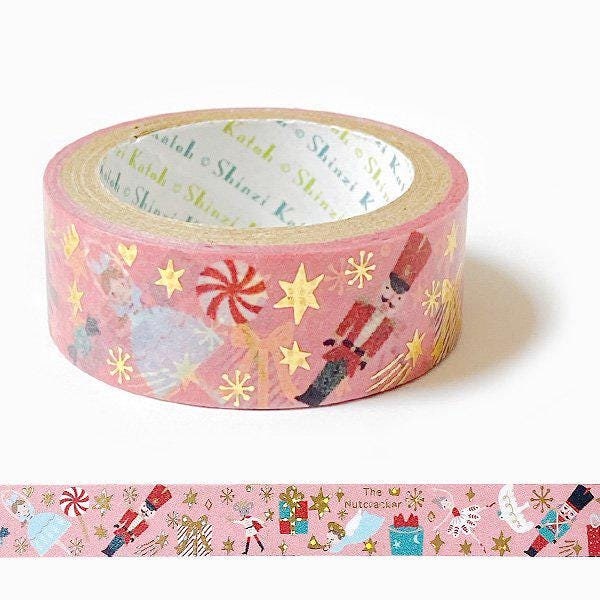 Ballet Theater Series Gold Foil Washi Tape - The Nutcracker 2