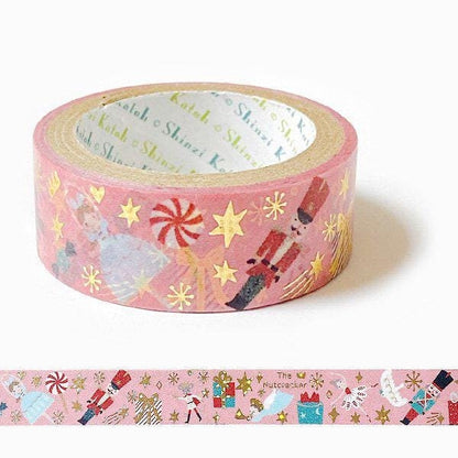 Ballet Theater Series Gold Foil Washi Tape - The Nutcracker 2