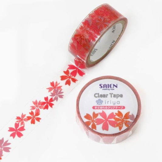 Saien x IRIYA Ariane GERARD Paris Collection Clear Tape  - Sakura