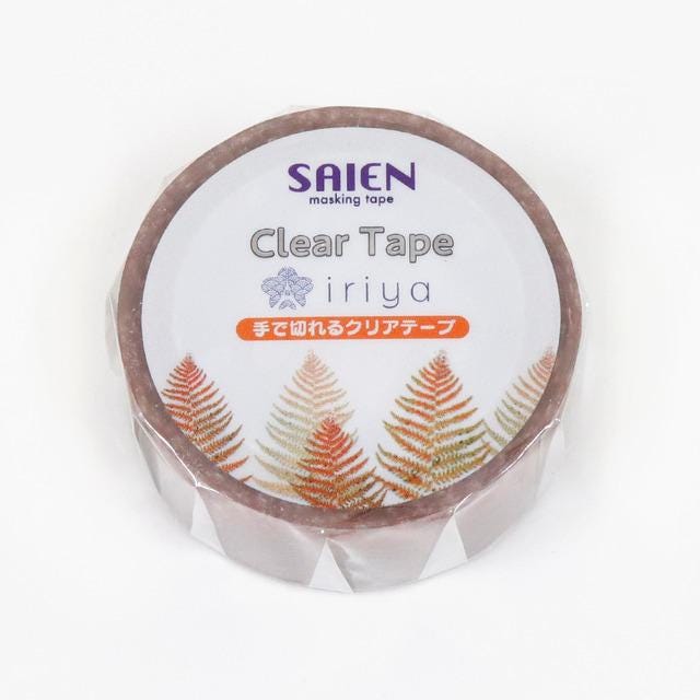 Saien x IRIYA Ariane GERARD Paris Collection Clear Tape  - Fougeres