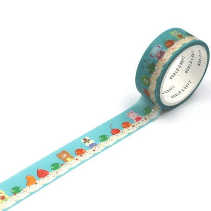 KiraKira Memory Foiled Collection Series Vol.8 Washi Tape  - Butter cream