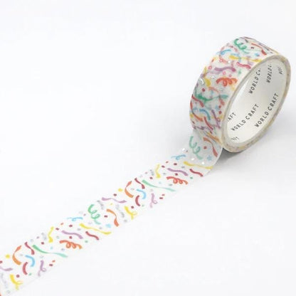 KiraKira Fancy Foiled Collection Series Vol.8 Washi Tape  - Confetti