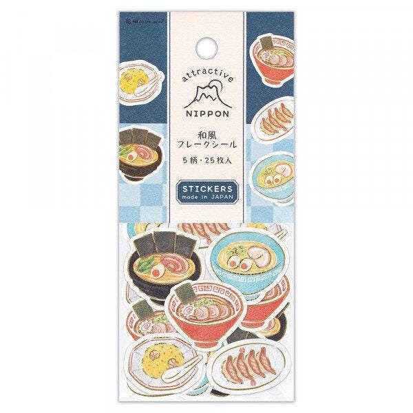 Gold Foil Sticker - Ramen Shop