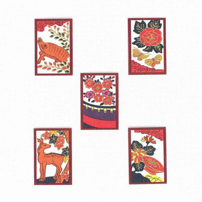 Gold Foil Sticker - Hanafuda